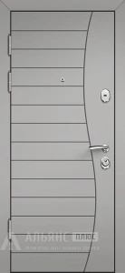Входная дверь для сталинского дома в итальянском стиле №22 внутренняя - фото