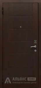 Входная дверь 2 мм с петлями из высококачественных материалов №28 внутренняя - фото