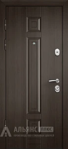 Черная входная дверь Антрацит софт №33 внутренняя - фото