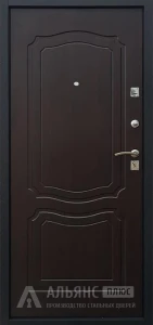 Шоколадная дверь для загородного дома №42 внутренняя - фото