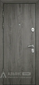 Входная дверь Bianco с молдингом №30 внутренняя - фото