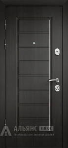 Стальная дверь с многослойным утеплителем полотна №6 внутренняя - фото